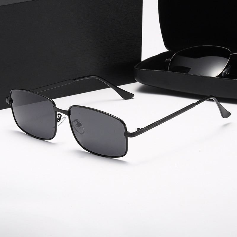 Damen Modische quadratische Sonnenbrille mit elegantem Rahmen Karnz