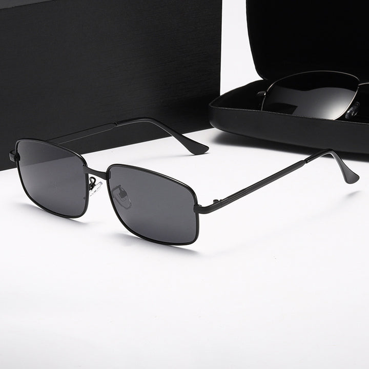 Damen Modische quadratische Sonnenbrille mit elegantem Rahmen Karnz
