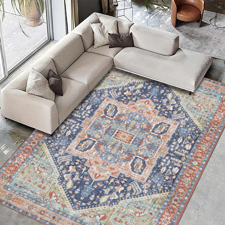Vintage-inspirierter Teppich Karnz