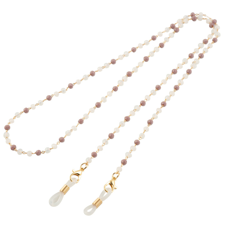 Bunte Perlen Brillenhalter Kette Karnz