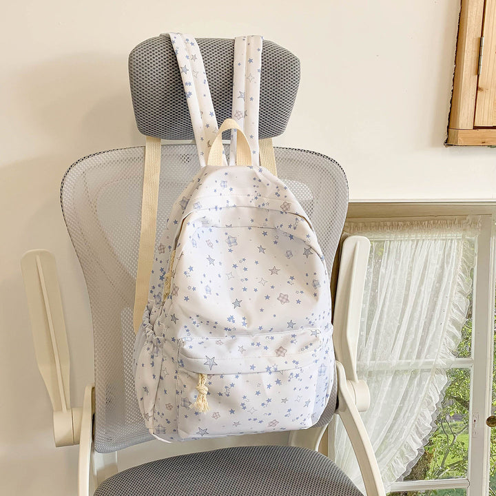 Sternmuster Canvas Rucksack Karnz