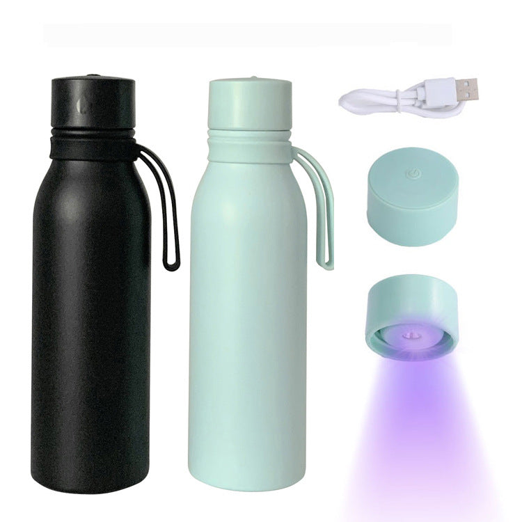 Damen UV-Desinfektions Wasserflasche mit LED-Anzeige und USB-Anschluss Karnz