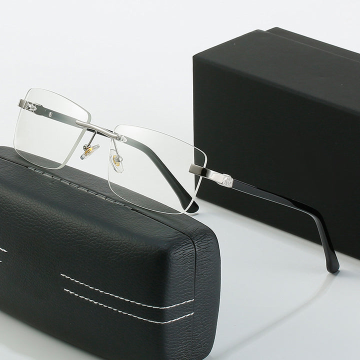 Damen modische rechteckige Korrektionsbrille Karnz