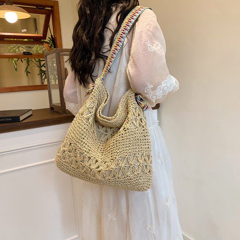 Handgefertigte Boho Chic Häkel Tasche Karnz