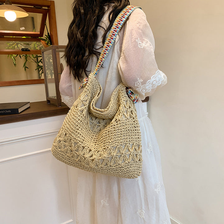 Handgefertigte Boho Chic Häkel Tasche Karnz