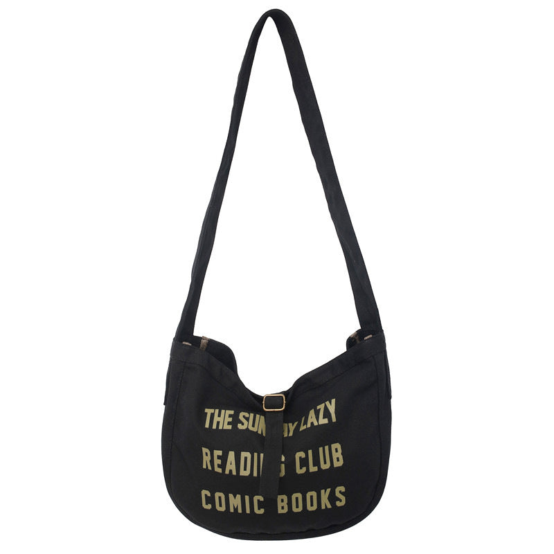 Lässige bedruckte Hobo-Tasche Karnz