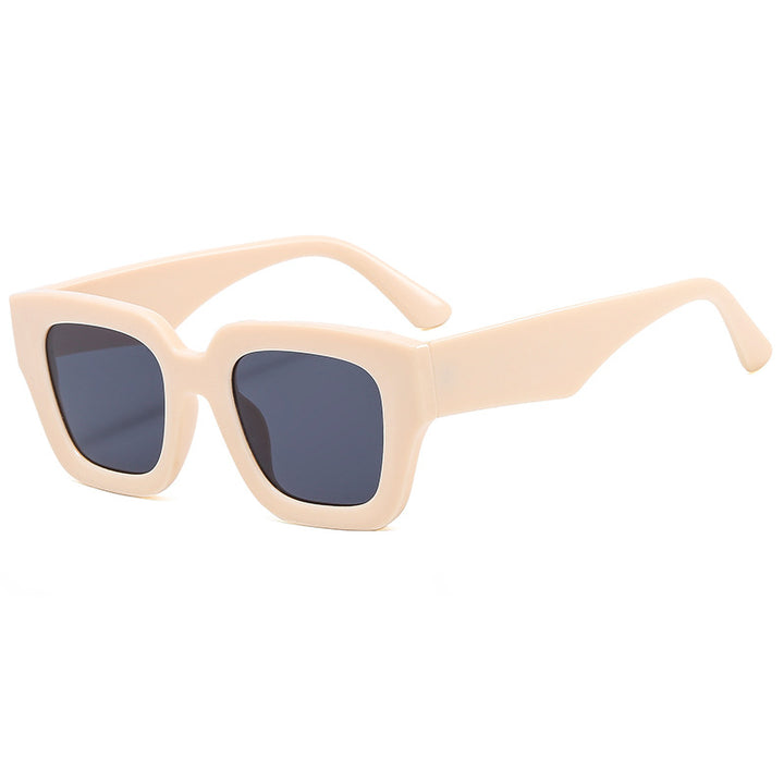 Damen Modische quadratische Sonnenbrille mit innovativem Design Karnz