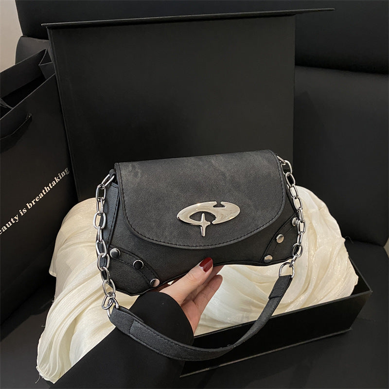 Kette-Detail Schulterhandtasche