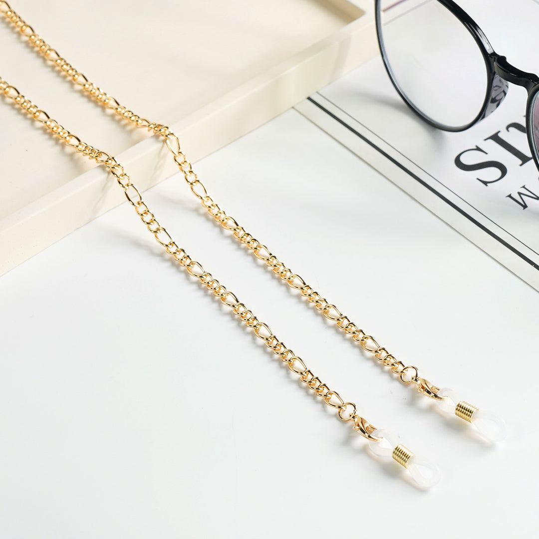 Premium Metall Brillen Kette Karnz