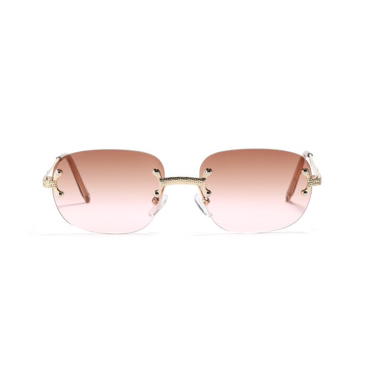 Damen oversized Sonnenbrille mit luxuriösen Akzenten Karnz