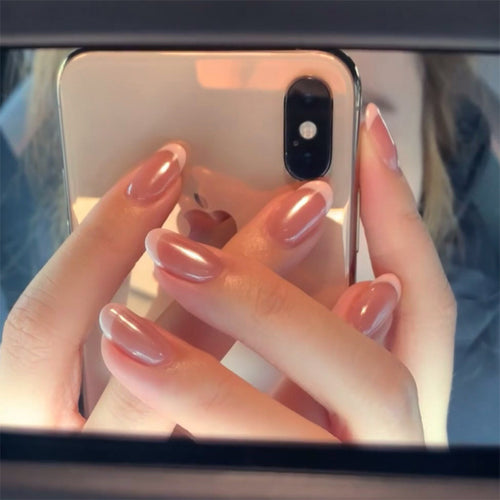 Elegante French-Tip Nagelverlängerungen Karnz