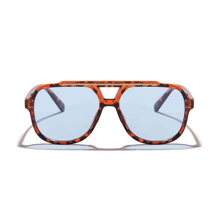 Damen Designer-Sonnenbrille mit extravagantem Muster und schützendem UV-Schutz Karnz