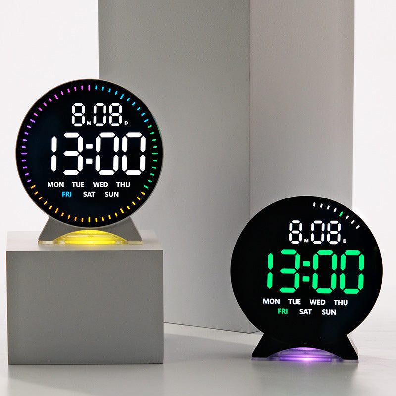 Digitaler Wecker mit Intelligentem Led-Display und Multifunktionalen Funktionen Karnz