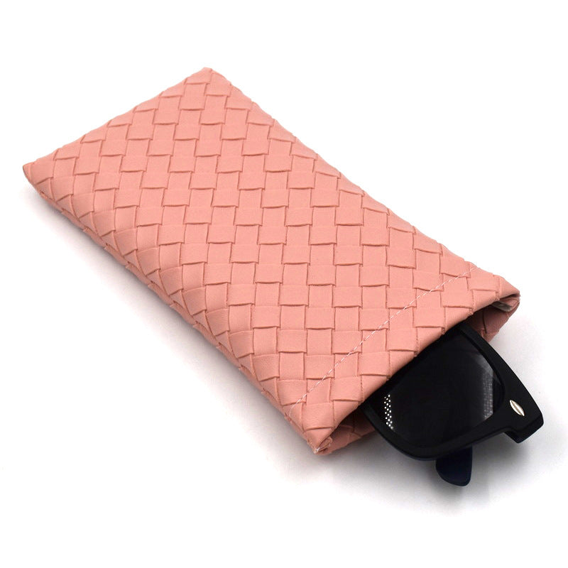 Woven Leather Clutch Wallet Karnz