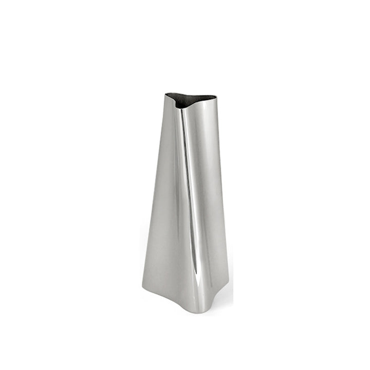 Zeitgenössische flüssige Metallvase
