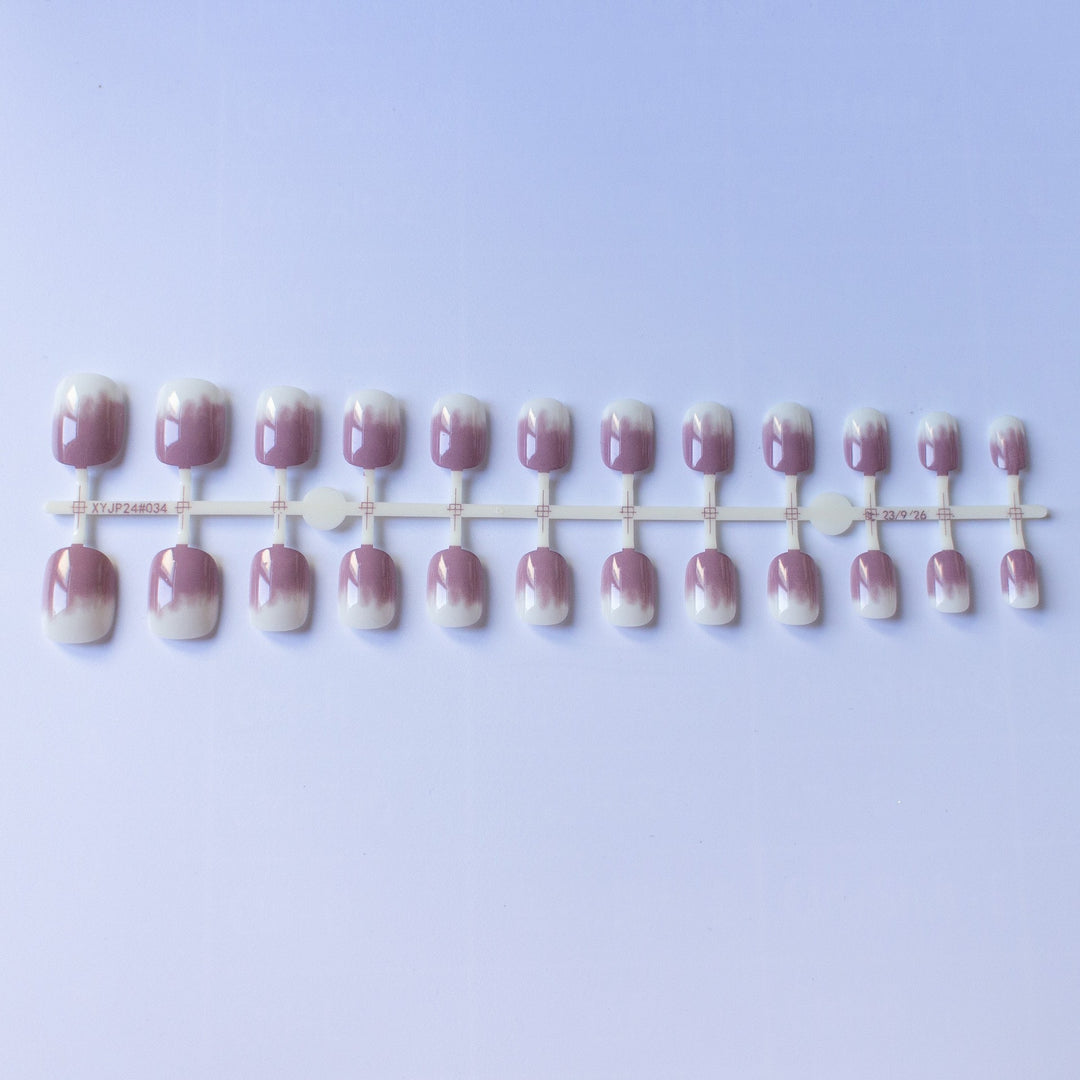 Elegantes Ombre-Nagelkunst-Set