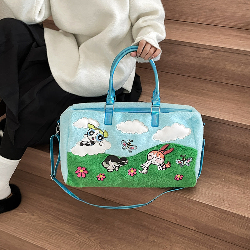 Stylische von Cartoons inspirierte Tragetasche Karnz