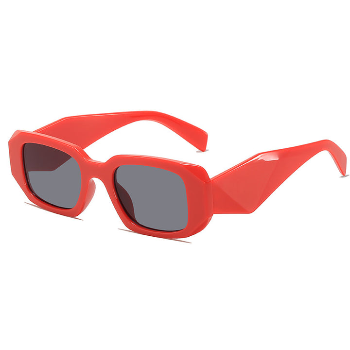 Bold Leopard Print Übergroße Sonnenbrille Karnz