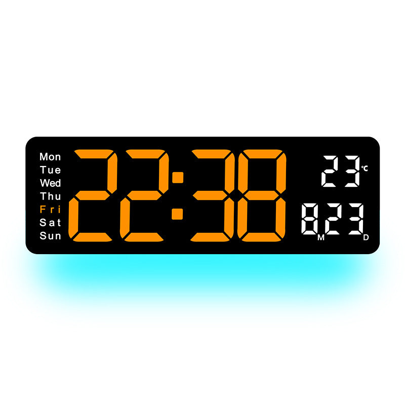 Digitaler LED-Wecker mit Temperatur- und Wochentagsanzeige Karnz