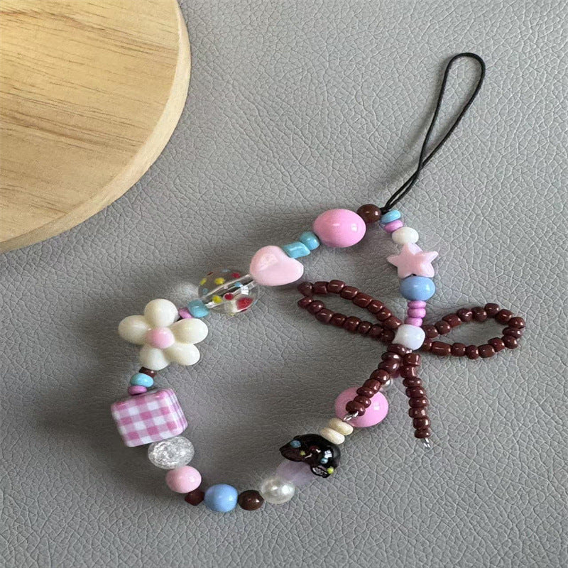 Dekorativer Perlen Charm Lanyard Karnz 1790135384