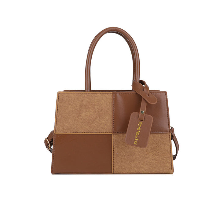 Geometrische Strukturierte Handtasche Karnz
