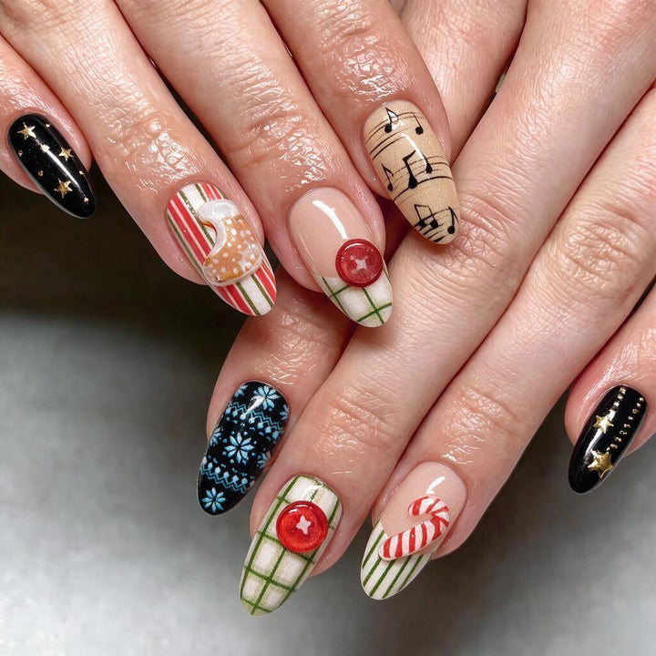 Festliches Nagelkunst-Set