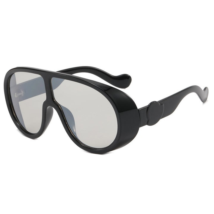 Damen Sportliche Oversized Sonnenbrille mit innovativem Design Karnz