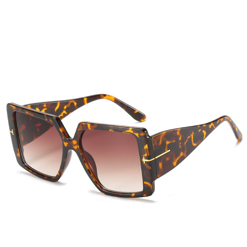 Einzigartige Oversized Geometrische Sonnenbrille Karnz