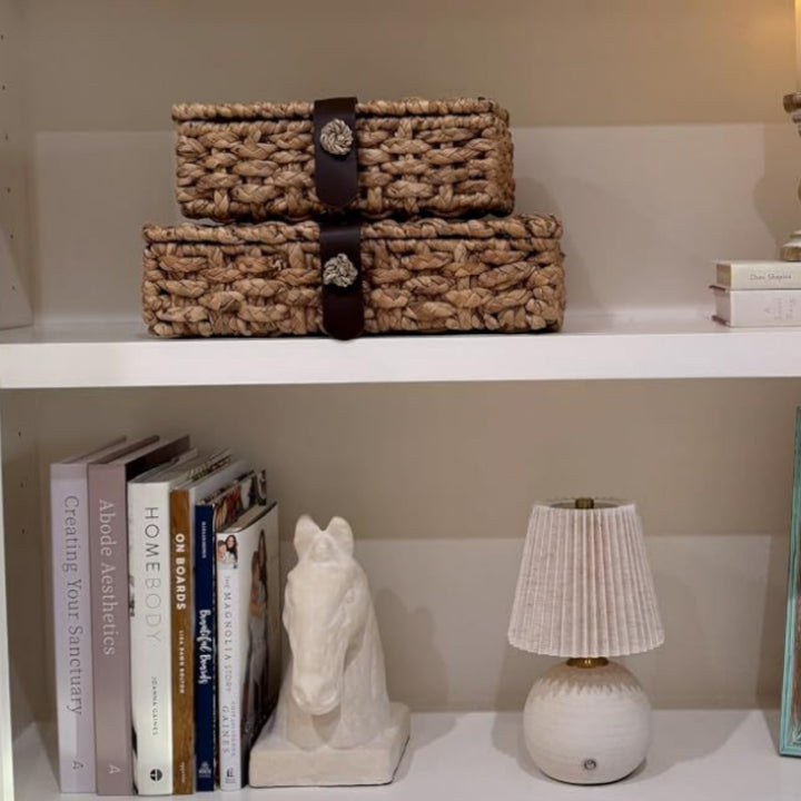Handgefertigte Aufbewahrungsbox Aus Geflochtenem Naturmaterial Karnz