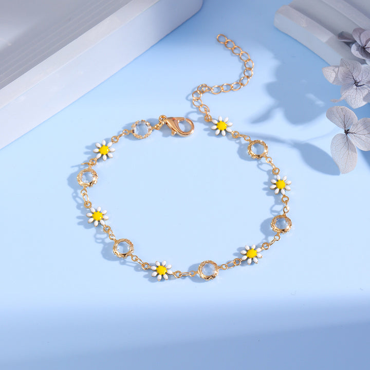 Floral Charm Bracelet Karnz