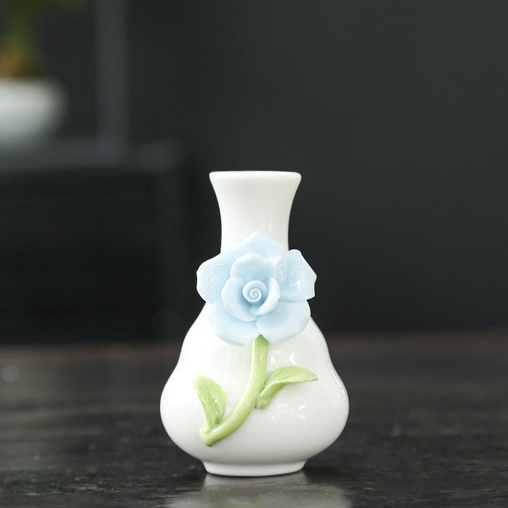Künstlerische Blumenporzellanvase Karnz