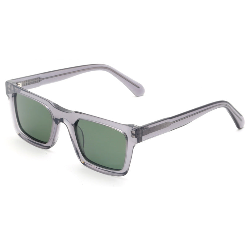 Damen Designer-Sonnenbrille im modernen Rechteck-Format Karnz