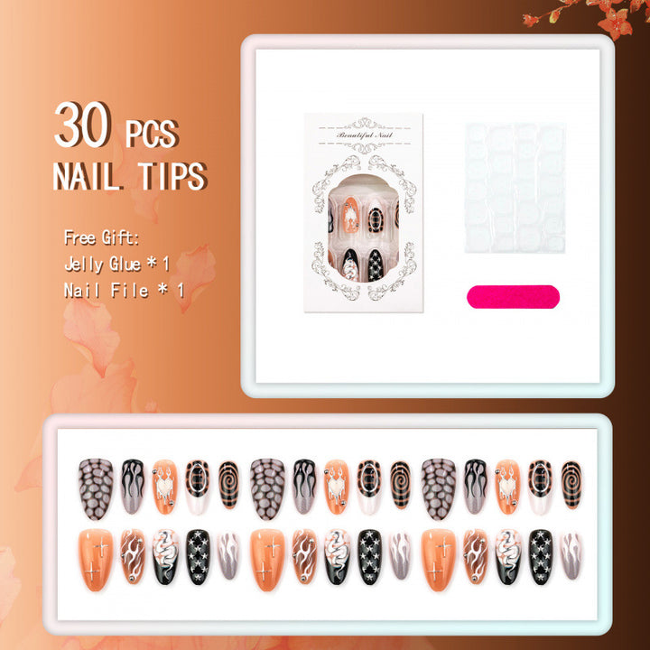 Künstlerisches Nageldesign Sammlung