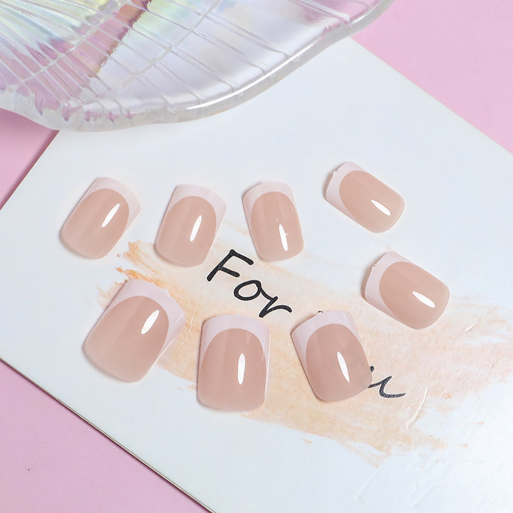 Elegantes französisches Tipp-Press-On-Nagelset Karnz 1787225130