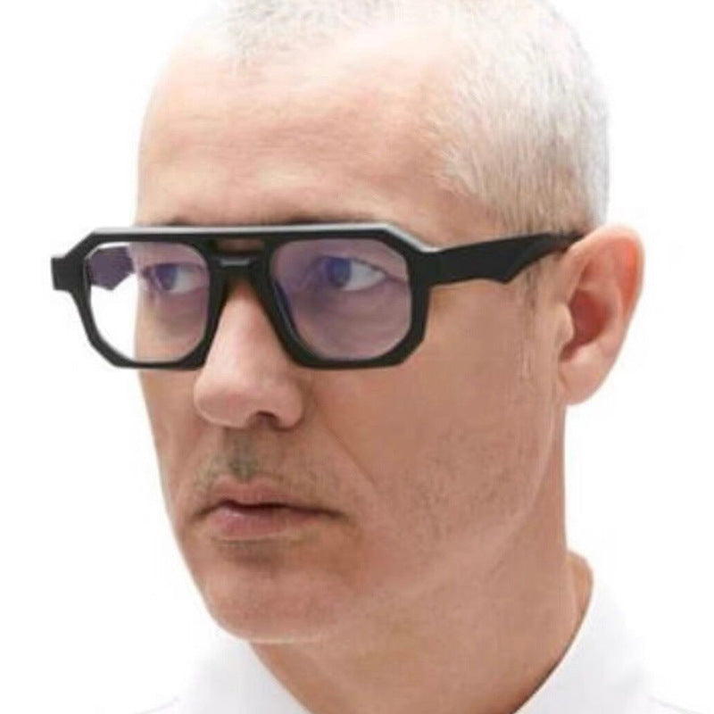 Damen stilvolle geometrische Sonnenbrille Karnz