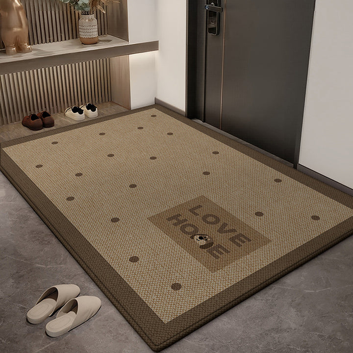 Verspieltes Hundedesign Eingangsmatte