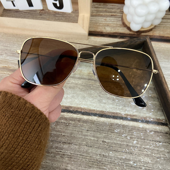 Modische Metall-Sonnenbrille Karnz