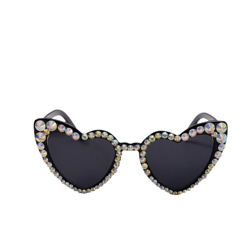 Herzförmige Modesonnenbrille Karnz
