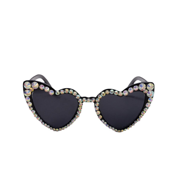 Herzförmige Modesonnenbrille Karnz