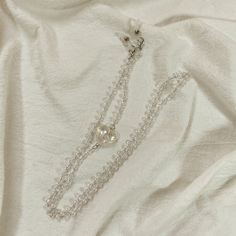 Elegante Schmuckkette mit Herzförmigen Anhängern Karnz
