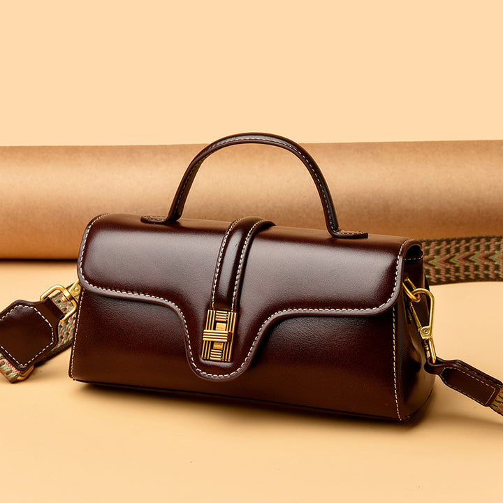 Elegante strukturierte Handtasche Karnz