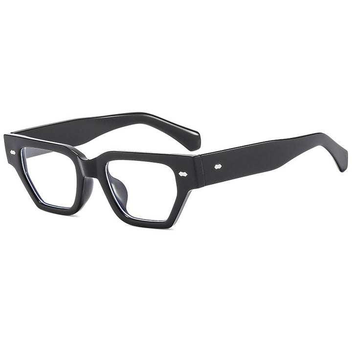 Geometrischer Rahmen Modischer Sonnenbrille Karnz
