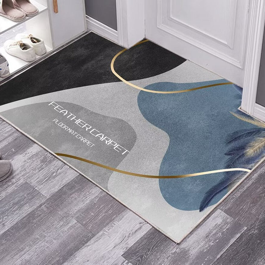 Abstraktes Design Teppich