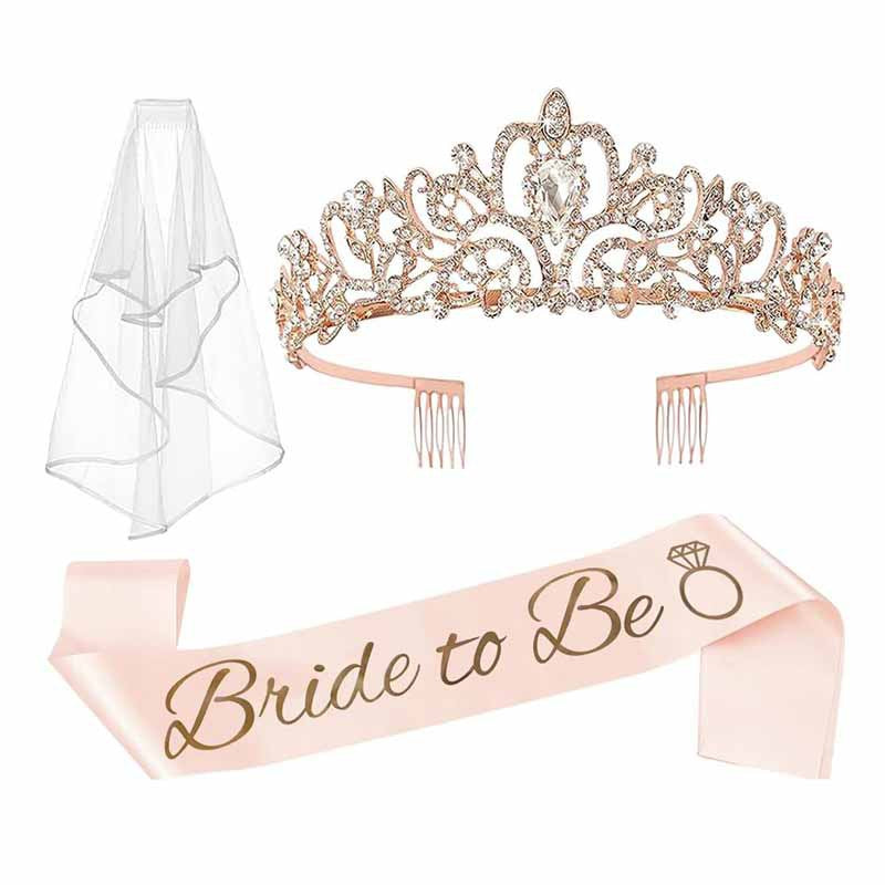 Damen Braut-Accessoires Set Karnz
