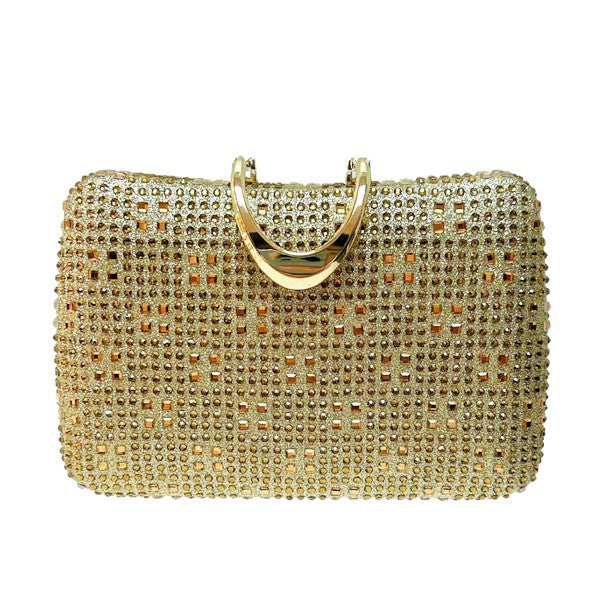 Rhinestone-besetzte formelle Clutch