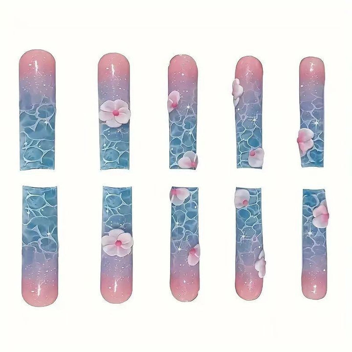 Floral Art Press-On Nail Extensions Karnz 1787913679