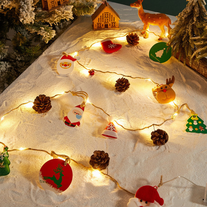 Dekorative Weihnachtslichterkette Karnz