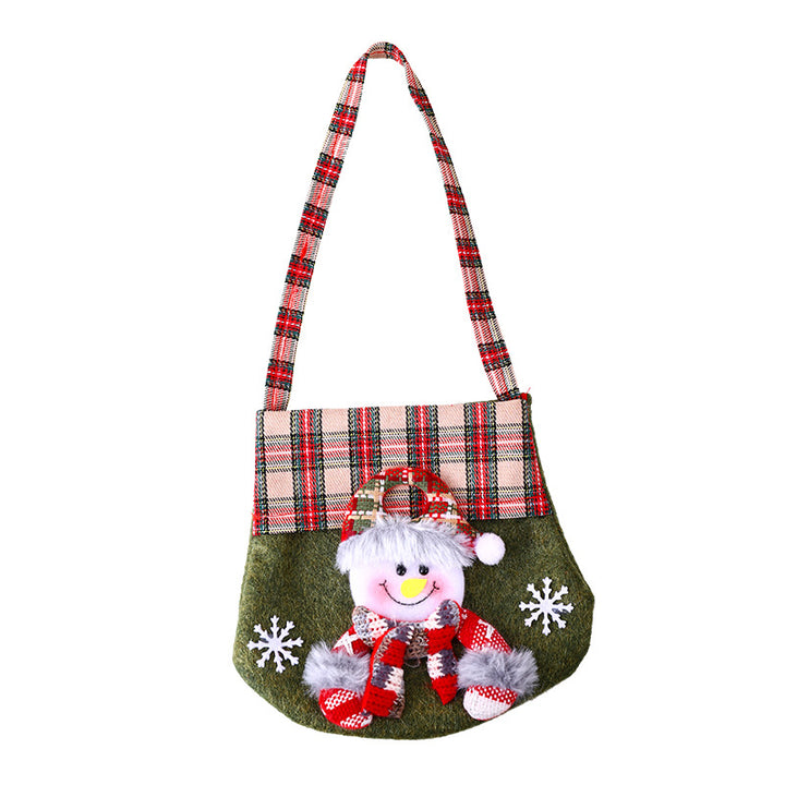 Verspielte Weihnachtsumhängetasche Karnz