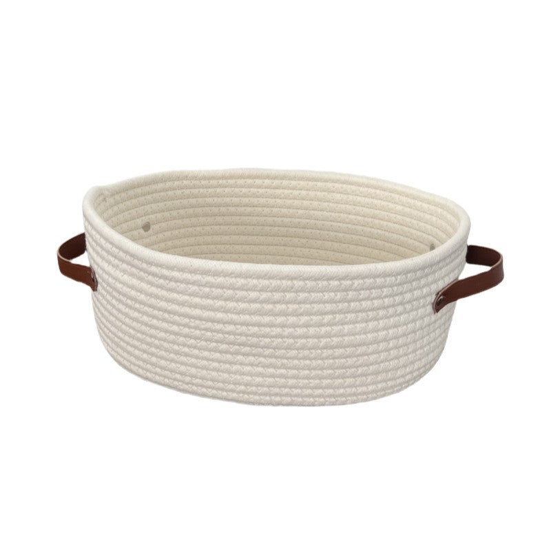 Damen Geschenkkorb aus geflochtenem Material Karnz