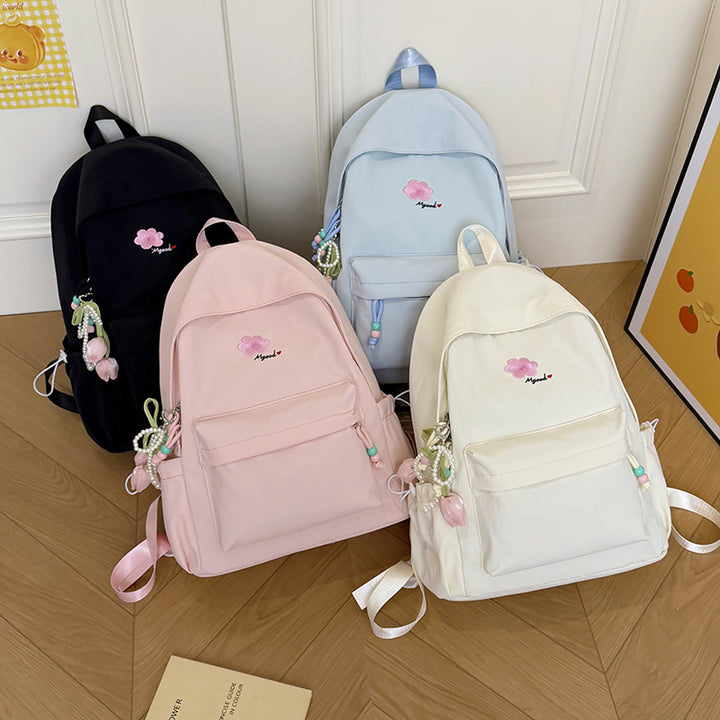 Elegante Floral Verzierte Rucksack Karnz